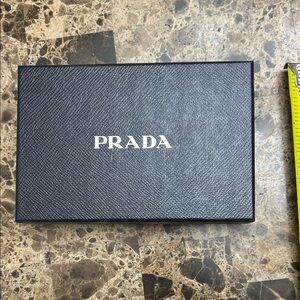 Prada Black Textured Gift Box